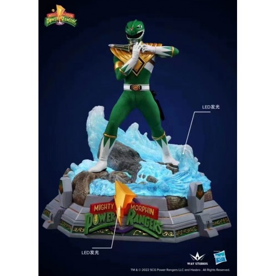 Way Studios Mighty Morphin Power Rangers - Green Ranger 1/4 Statue