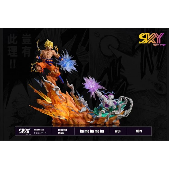 Sky Top Studio Dragon Ball Z Goku vs. Frieza WCF Scale Resin Statue