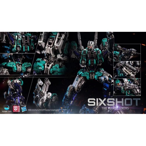 AzureSea Studio Transformers Sixshot Statue