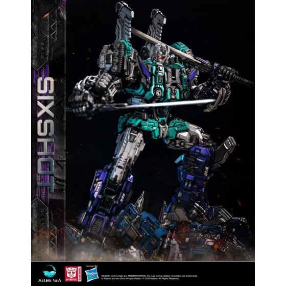 AzureSea Studio Transformers Sixshot Statue