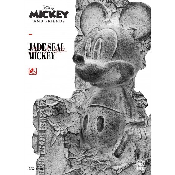 Disney Licensed SUNDAY HOME Mickey Seal - Black Ver.