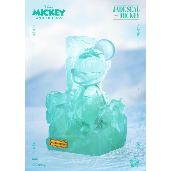 Disney Licensed SUNDAY HOME Mickey Seal - Jade Green Ver.