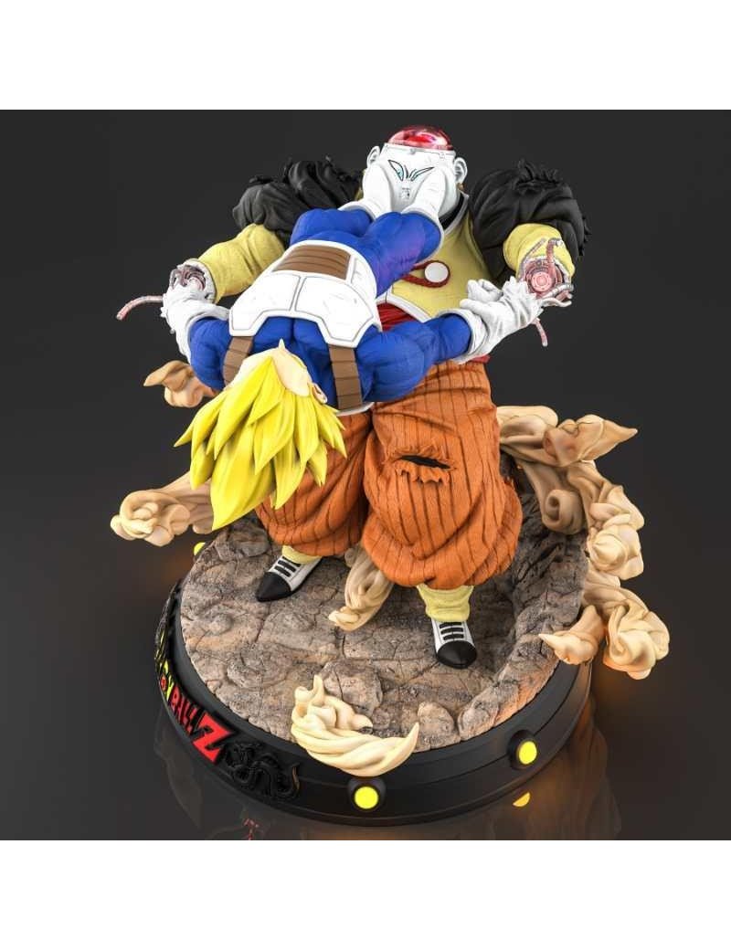 Kd Collectibles 1 4 Scale Vegeta Vs C19 Resin Statue