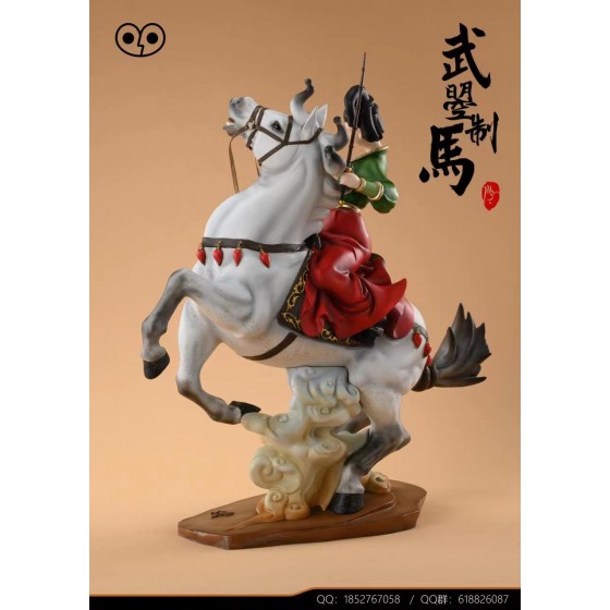 Montage Studio Original Design - Wu Zhao Trains the Horse Resin Statue