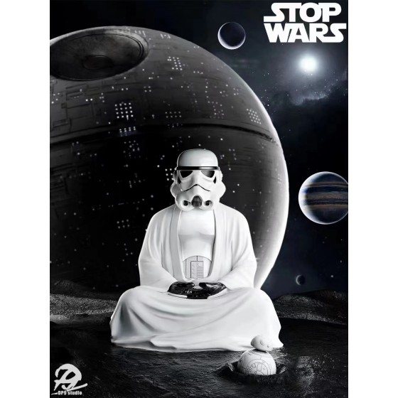 DP9 Studio Star Wars - Stop Wars Stormtrooper 1/2 & 1/4 Scale Resin Statue