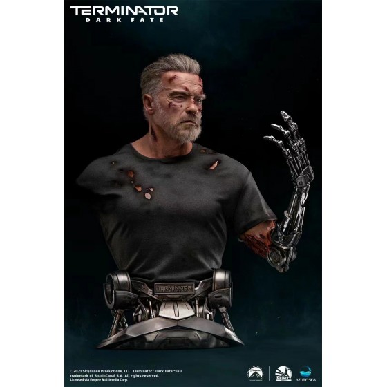 Infinity Studio Terminator: Dark Fate T-800 1/1 Bust Statue
