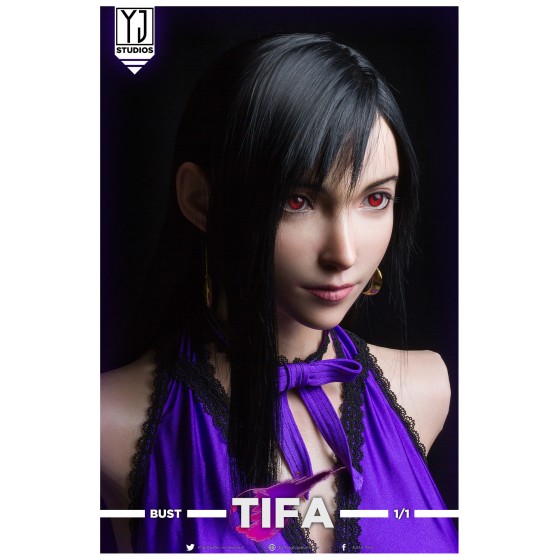 YJ Studios Final Fantasy VII Remake -  Tifa 1/1 Bust Statue