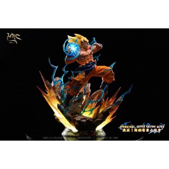 MRC Studio Dragon Ball - Sparking! Super Saiyan Goku 1/4 Scale Statue