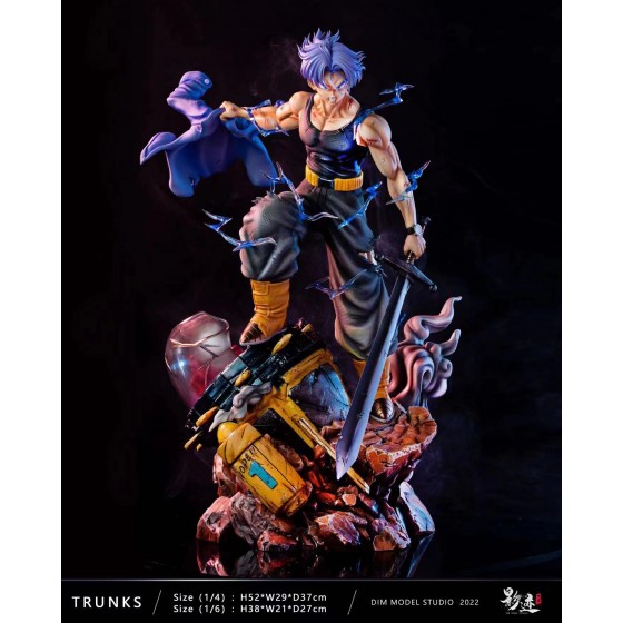 Dim Model Studios Dragon Ball Future Trunks 1/4 &1/6 Scale Resin Statue