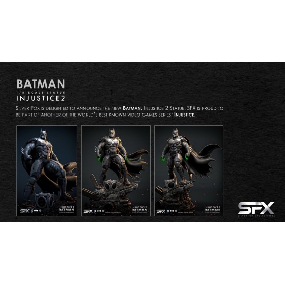 Silver Fox Collectibles Injustice 2 Batman 1/8 Scale Statue