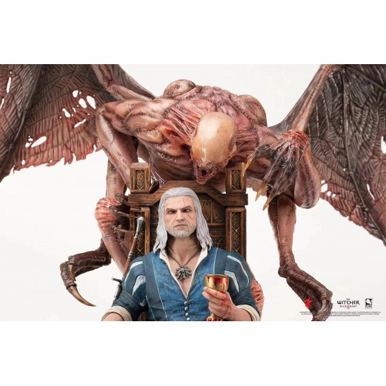 Pure Arts The Witcher 3: Wild Hunt Geralt 1/4 & 1/6 Scale Statue