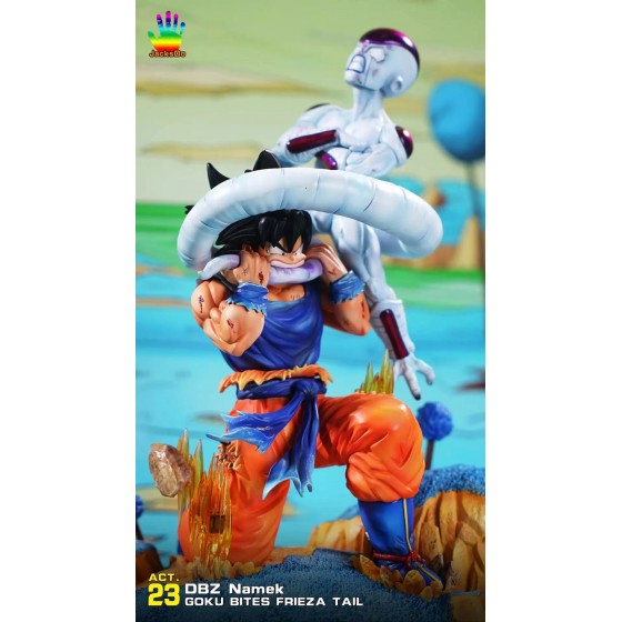 JackDo Studio DBZ Namek ACT.23 - Goku Bites Frieza Tail