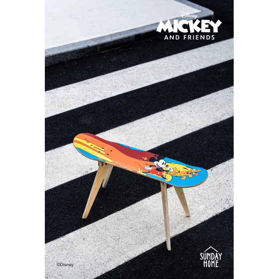 Sunday Home Disney Licensed Mickey/Donald Duck Skateboard Chairs