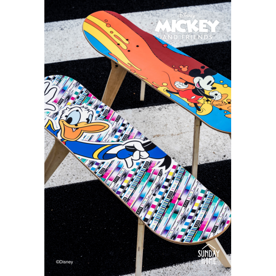 Sunday Home Disney Licensed Mickey/Donald Duck Skateboard Chairs