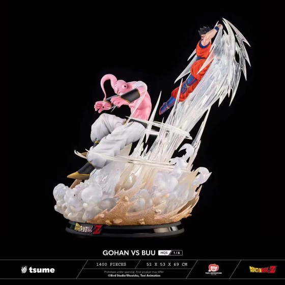 Tsume HQS Dragon Ball Gohan vs. Buu 1/6 Resin Statue