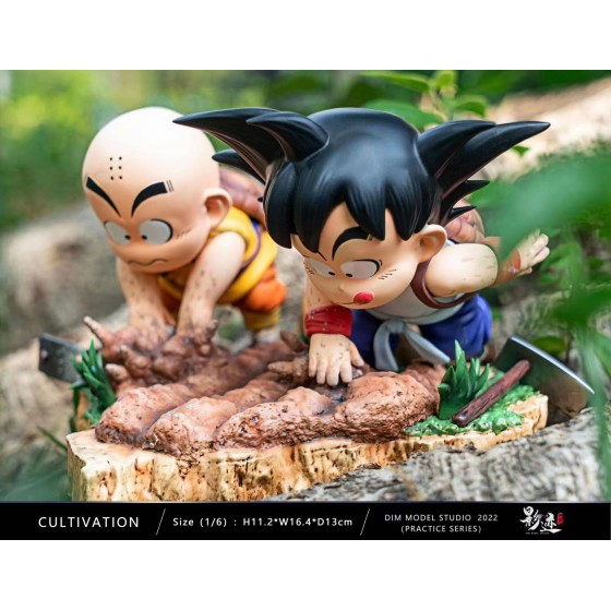Dim Model Studio Dragon Ball Practice Series - Goku and Kuririn Cultivation