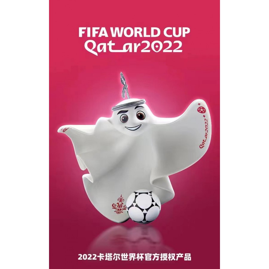 He is La'ebb, the mascot of the Qatar 2022 World Cup