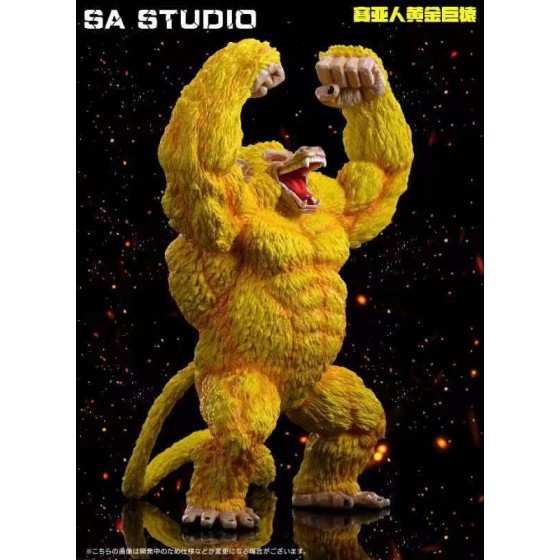 SA Studio Dragon Ball Gold Super Saiyan Great Ape Resin Statue