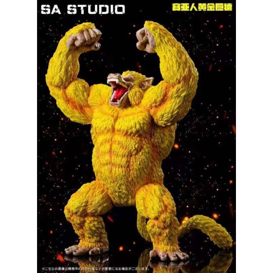 SA Studio Dragon Ball Gold Super Saiyan Great Ape Resin Statue