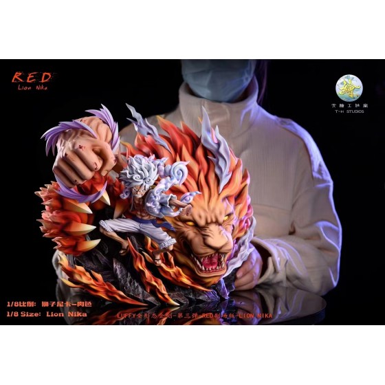 TH Studio One Piece Red Lion Nika 1/8 & WCF Scale Statue