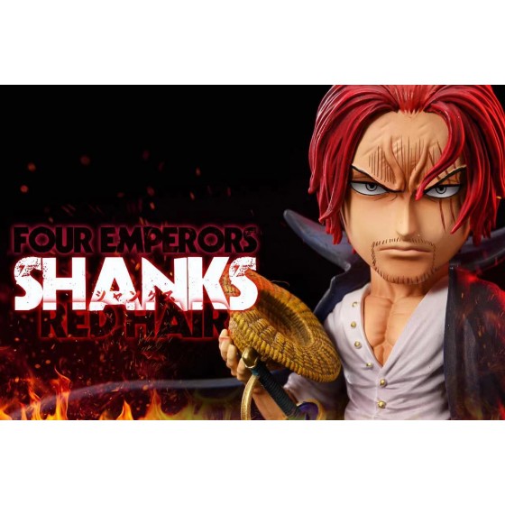 League Studio One Piece Red Hair Shanks WCF Scale Statue