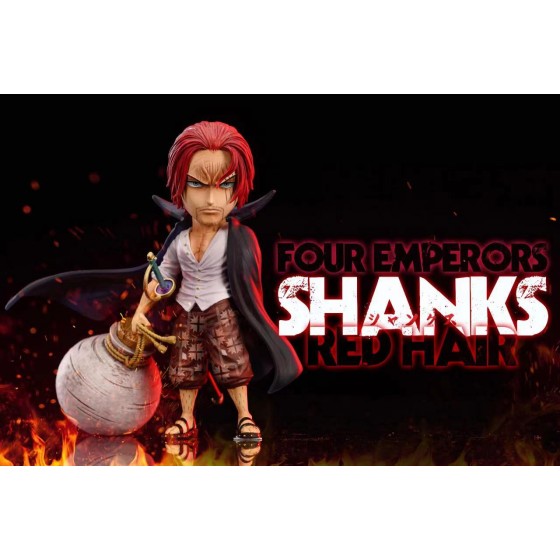 League Studio One Piece Red Hair Shanks WCF Scale Statue