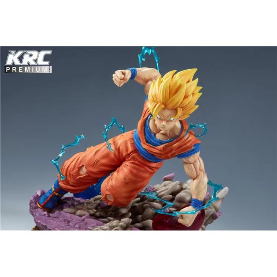 KRC PREMIUM Dragon Ball Super Saiyan 3 Goku 1/4 & 1/6 Scale Statue