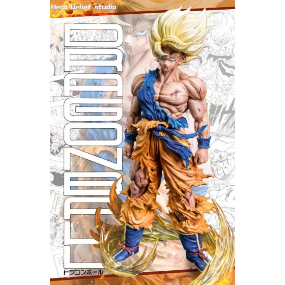 Hero Belief Studio Dragon Ball Super Saiyan Goku 1/4 & 1/6 Statue