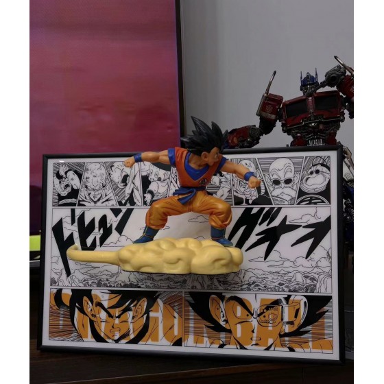 Dragon Ball Flying Goku Hanging Picture