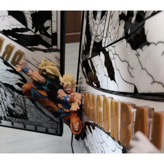 Dragon Ball 3D Goku vs. Frieza Hanging Picture