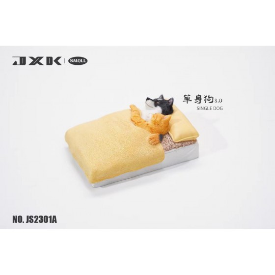 JXK Small Original Design Single Dog 8.0 Reisn Statue