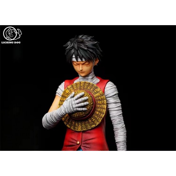Licking Dog Studio One Piece 3D2Y Luffy in Bandage