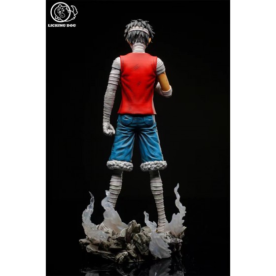 Licking Dog Studio One Piece 3D2Y Luffy in Bandage