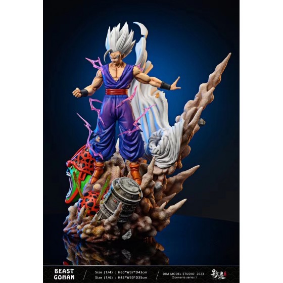 DIM Model Studio Dragon Ball Beast Gohan 1/4 & 1/6 Scale Statue