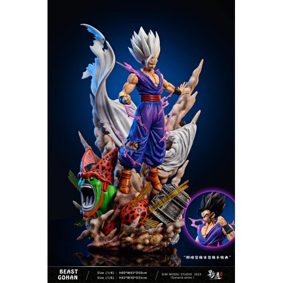 DIM Model Studio Dragon Ball Beast Gohan 1/4 & 1/6 Scale Statue