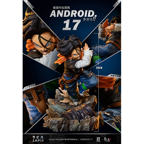 DIM Model x Z Studio Dragon Ball Android 17 1/6 Resin Statue