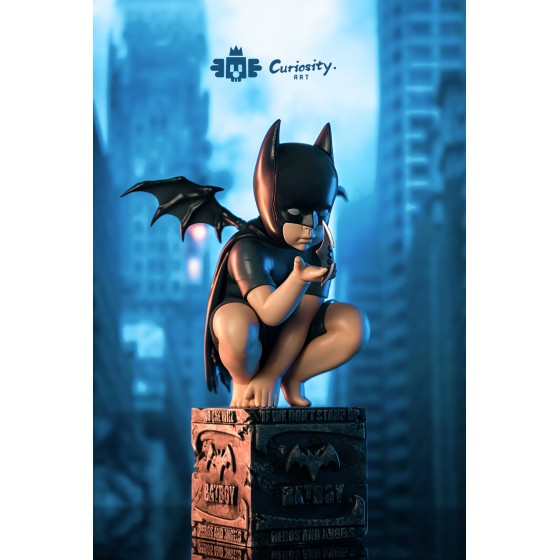 Curiosity Art Angel Boy Series - Little Joker and Bat Boy