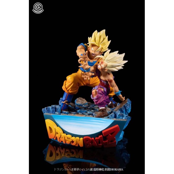 The Seventh Universe Dragon Ball Goku and Gohan Resin Statue