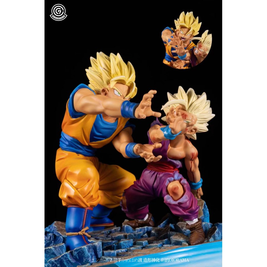 The Seventh Universe Dragon Ball Goku and Gohan Resin Statue