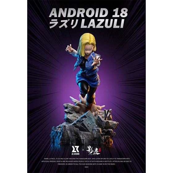 DIM Model x Z Studio Dragon Ball Android 18 1/6 Resin Statue