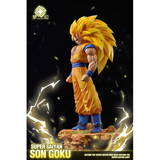 Dream Studio Dragon Ball SSJ3 Goku 1/3 & 1/6 Scale Statue