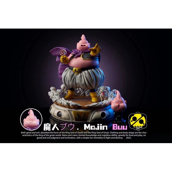 2％-Studio Dragon Ball Majin Buu with Lollipop Resin Statue