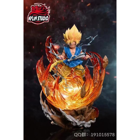Kylin Studio Dragon Ball SSJ3 Goku 1/4 & 1/6 Resin Statue