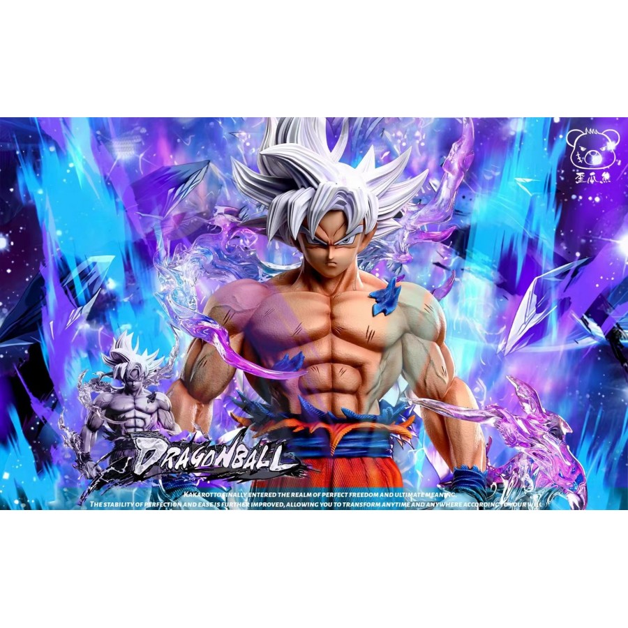 Estátua Goku Ultra Instinto Superior Deluxe Generation Dragon Ball Super  Rongzon Figure - Laventy