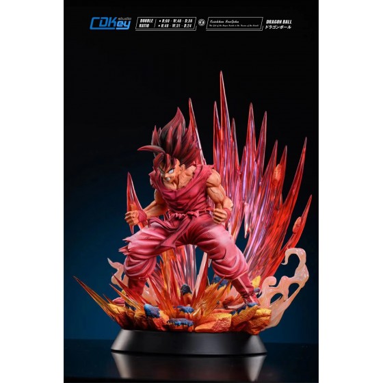 CDKEY Studio Dragon Ball Kaioken Goku 1/4 & 1/6 Scale Statue