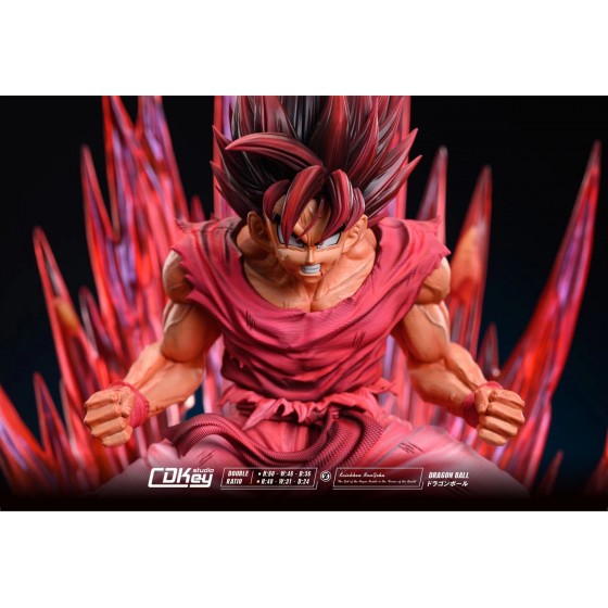 CDKEY Studio Dragon Ball Kaioken Goku 1/4 & 1/6 Scale Statue