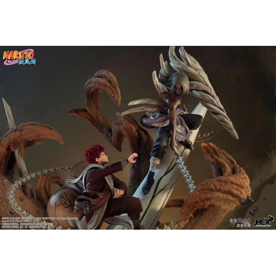 HEX Collectibles Naruto Gaara vs Kimimaro 1/6 Scale Statue
