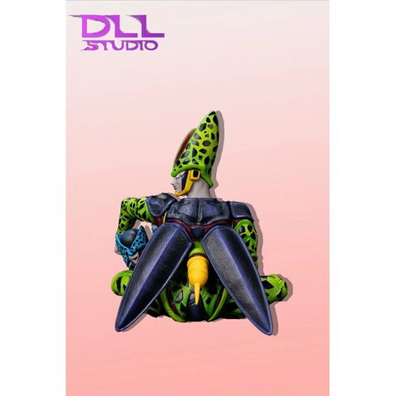 DLL Studio Dragon Ball Cell and Cell Jr. Resin Statue
