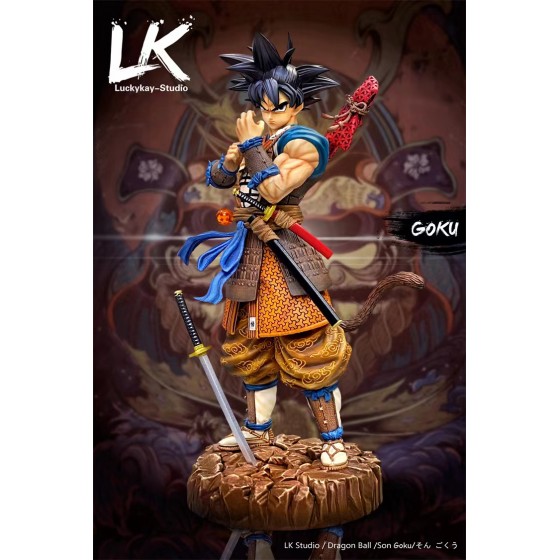 LK Studio Dragon Ball Samurai Goku Resin Statue