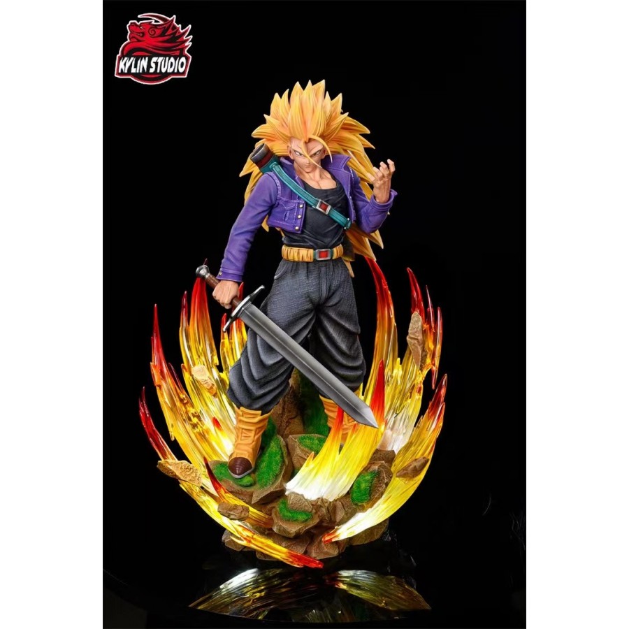 Kylin Studio Dragon Ball SSJ3 Trunks 1/4 & 1/6 Scale Statue